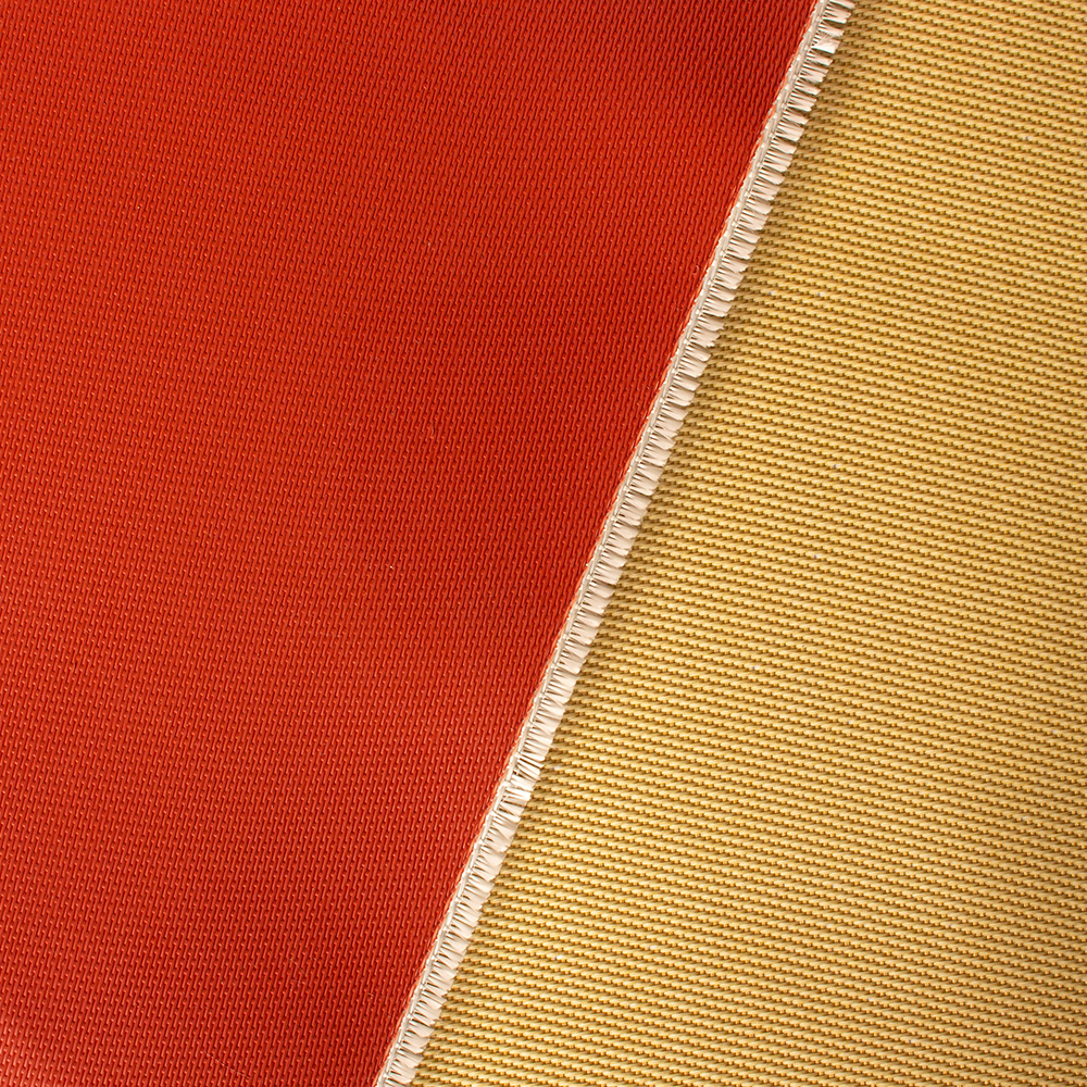 Silicone coated fiberglass cloth for fire protection equipment