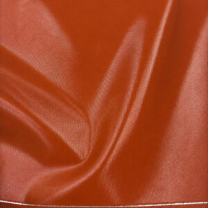 0.76mm 985gsm iron red double-sided silicone coated fiberglass fabric surface texture with satin weave base