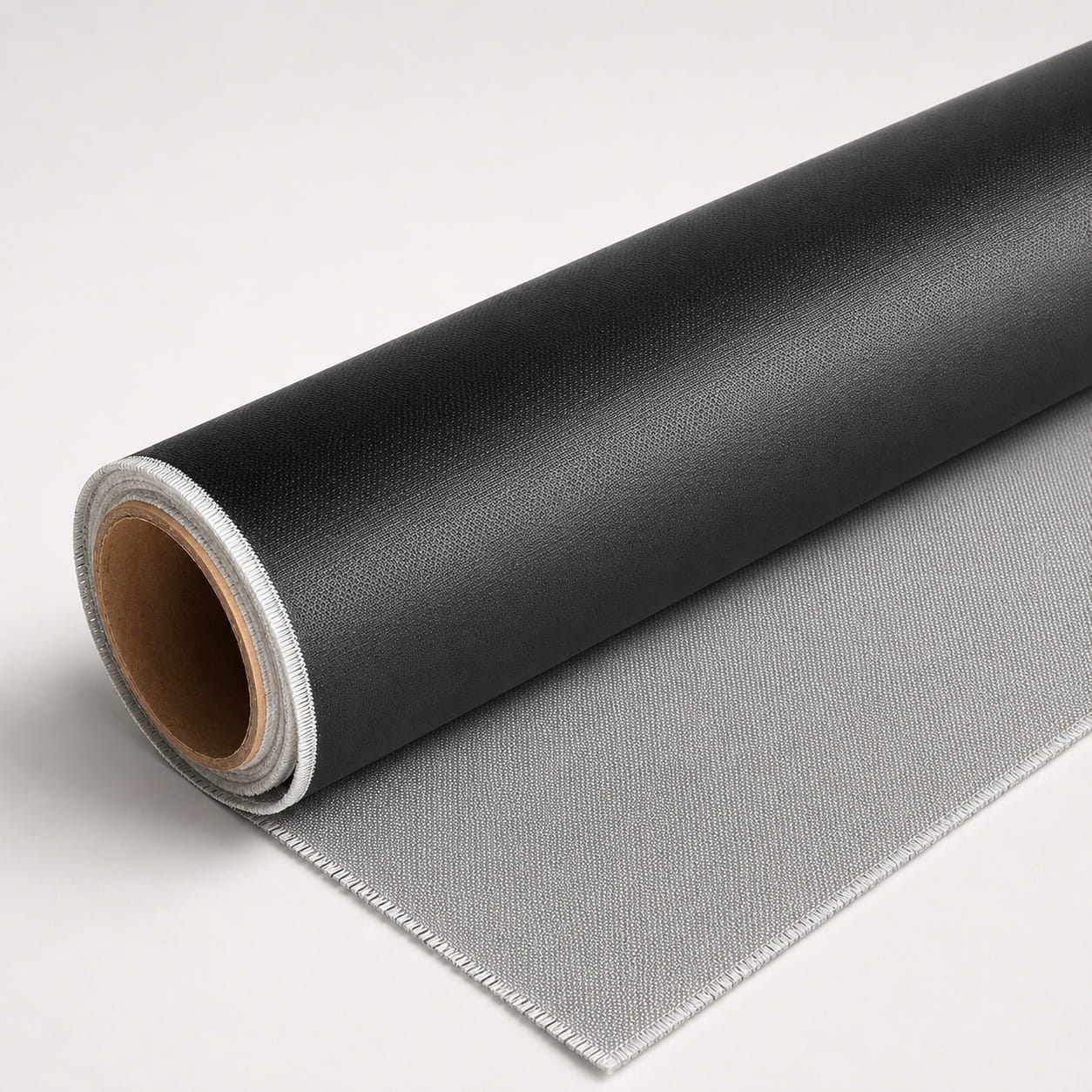 Single side silicone coated fiberglass fabric for insulation and protective applications