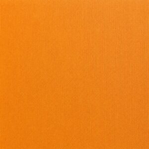 Orange silicone coated fiberglass fabric sheet with uniform woven texture for industrial heat insulation applications